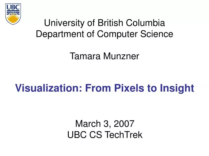 visualization from pixels to insight