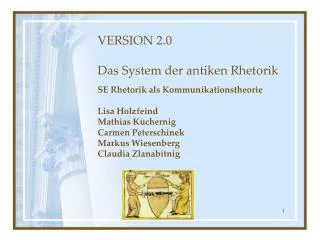 version 2 0 das system der antiken rhetorik