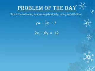 Problem of the Day