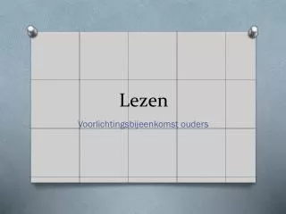lezen