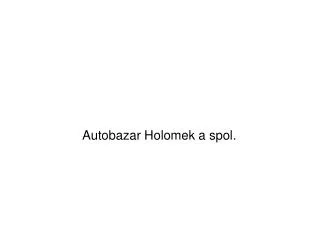 autobazar holomek a spol