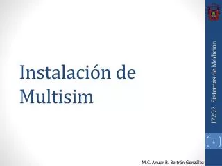 instalaci n de multisim