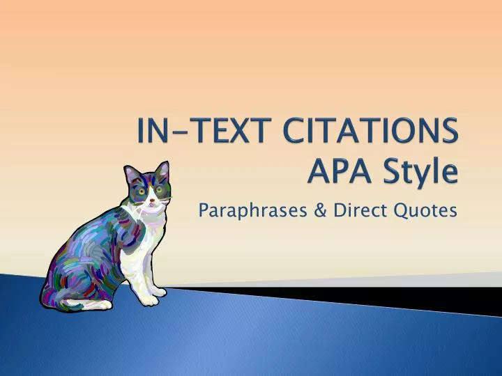 in text citations apa style