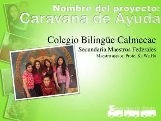 caravana de ayuda