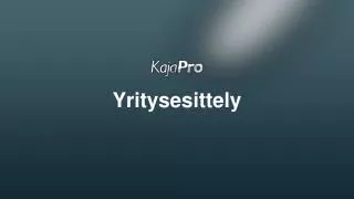 yritysesittely