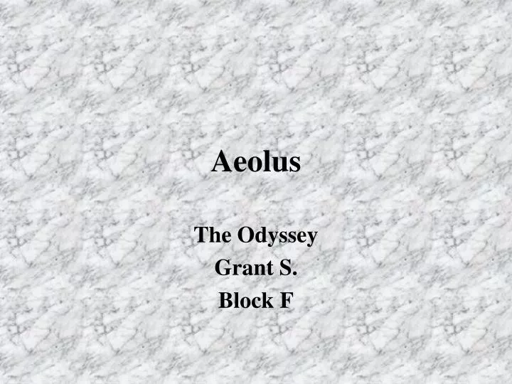 aeolus