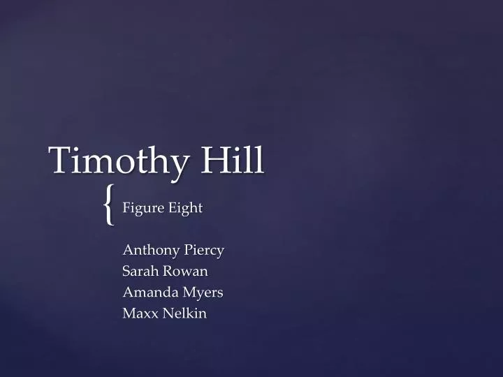 timothy hill