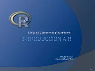 lenguaje y entorno de programaci n