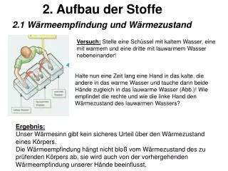 2 aufbau der stoffe