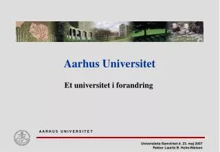 aarhus universitet