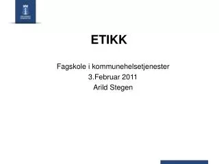 etikk