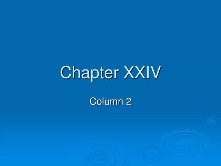 chapter xxiv