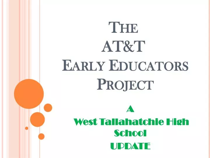 the at t early educators project