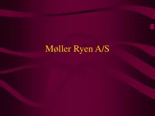 m ller ryen a s
