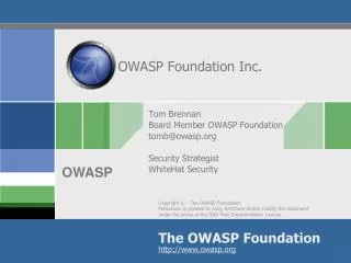 OWASP Foundation Inc.