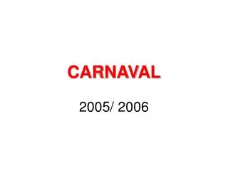 carnaval