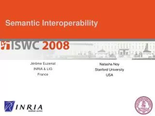 Semantic Interoperability