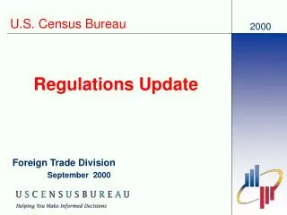 Regulations Update