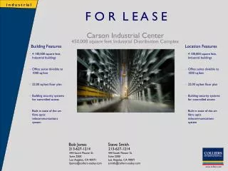 Carson Industrial Center