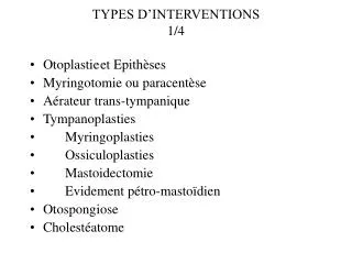 types d interventions 1 4