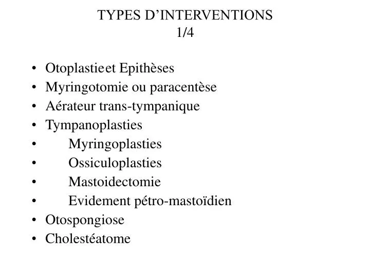 types d interventions 1 4