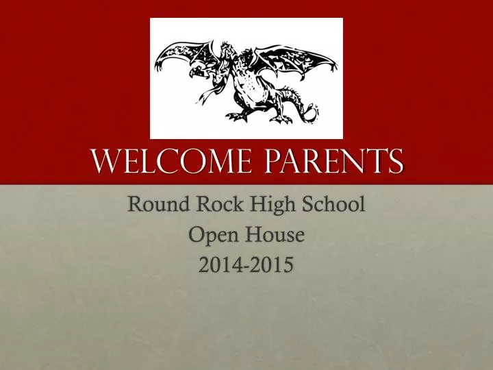 welcome parents