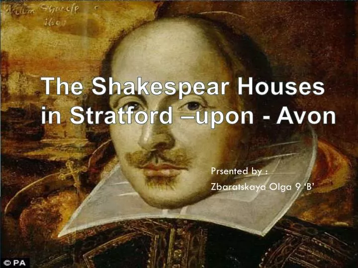 the shakespear houses in stratford upon avon