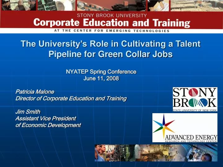 the university s role in cultivating a talent pipeline for green collar jobs
