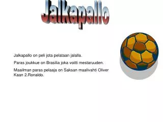 Jalkapallo