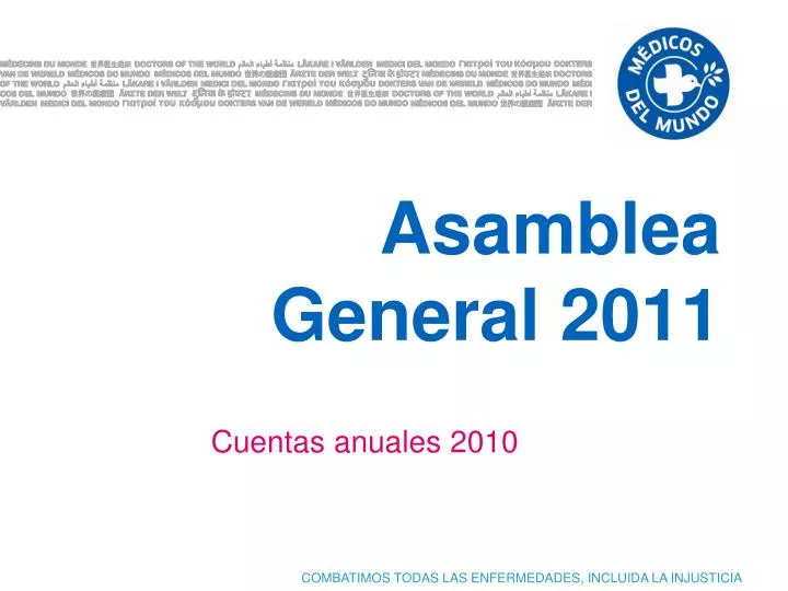 asamblea general 2011