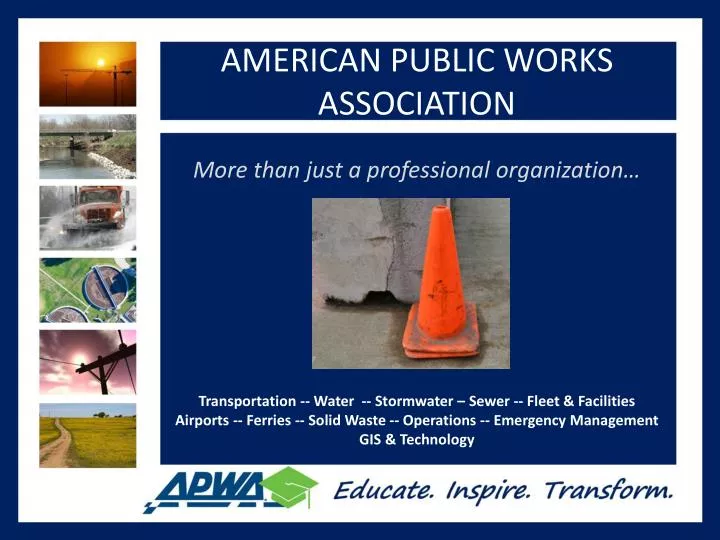 american public works association