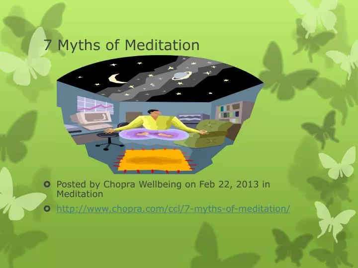 7 myths of meditation