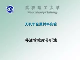 wuhan university of technology