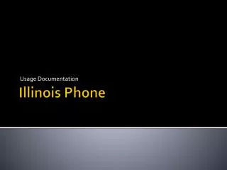 Illinois Phone