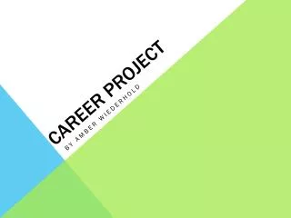 Career project