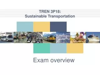 TREN 3P18: Sustainable Transportation