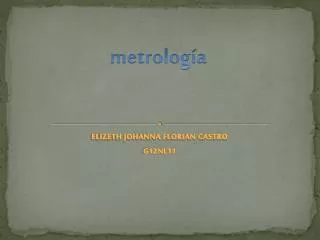 metrolog a