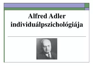 alfred adler individu lpszichol gi ja