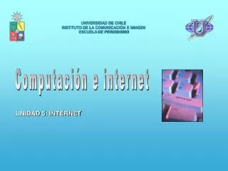 UNIVERSIDAD DE CHILE INSTITUTO DE LA COMUNICACIÓN E IMAGEN ESCUELA DE PERIODISMO