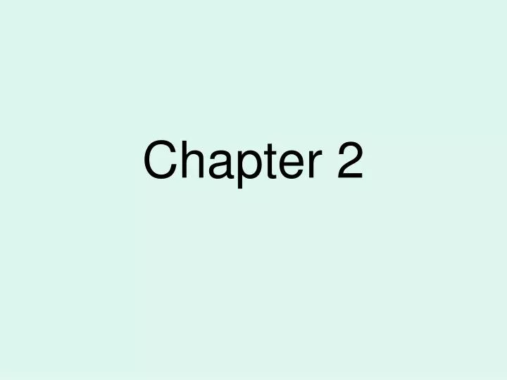 chapter 2