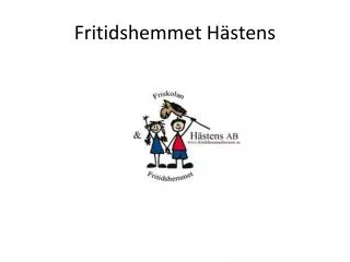 fritidshemmet h stens