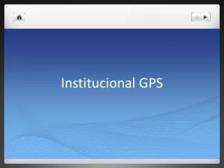 institucional gps