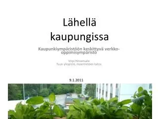 l hell kaupungissa