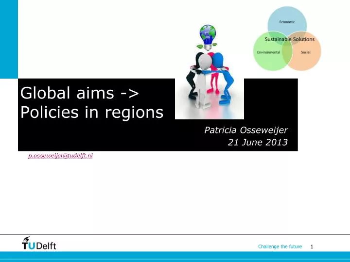 global aims policies in regions