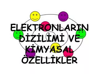 elektronlarin d z l m ve k myasal zell kler