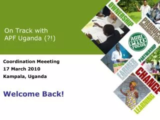 On Track with APF Uganda (?!)