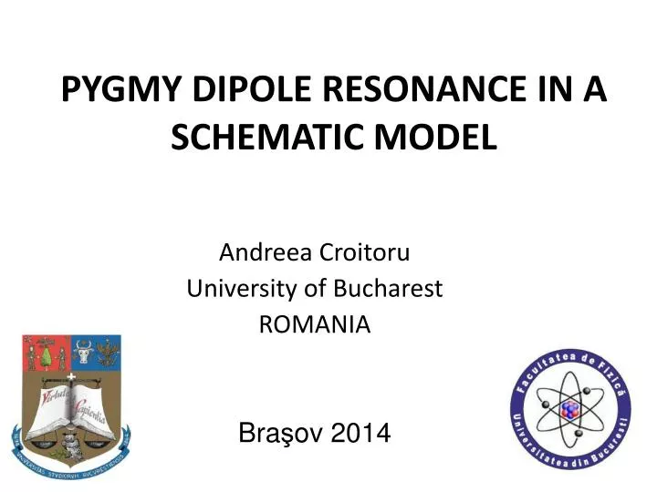 pygmy dipole resonance in a schematic model