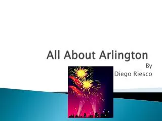 all about arlington