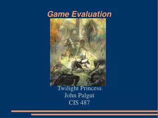 Game Evaluation
