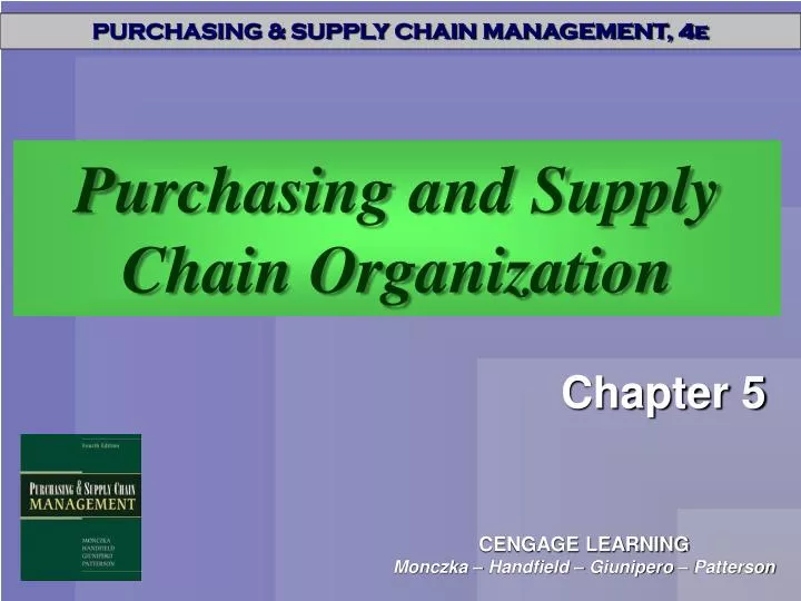 purchasing and supply chain organization